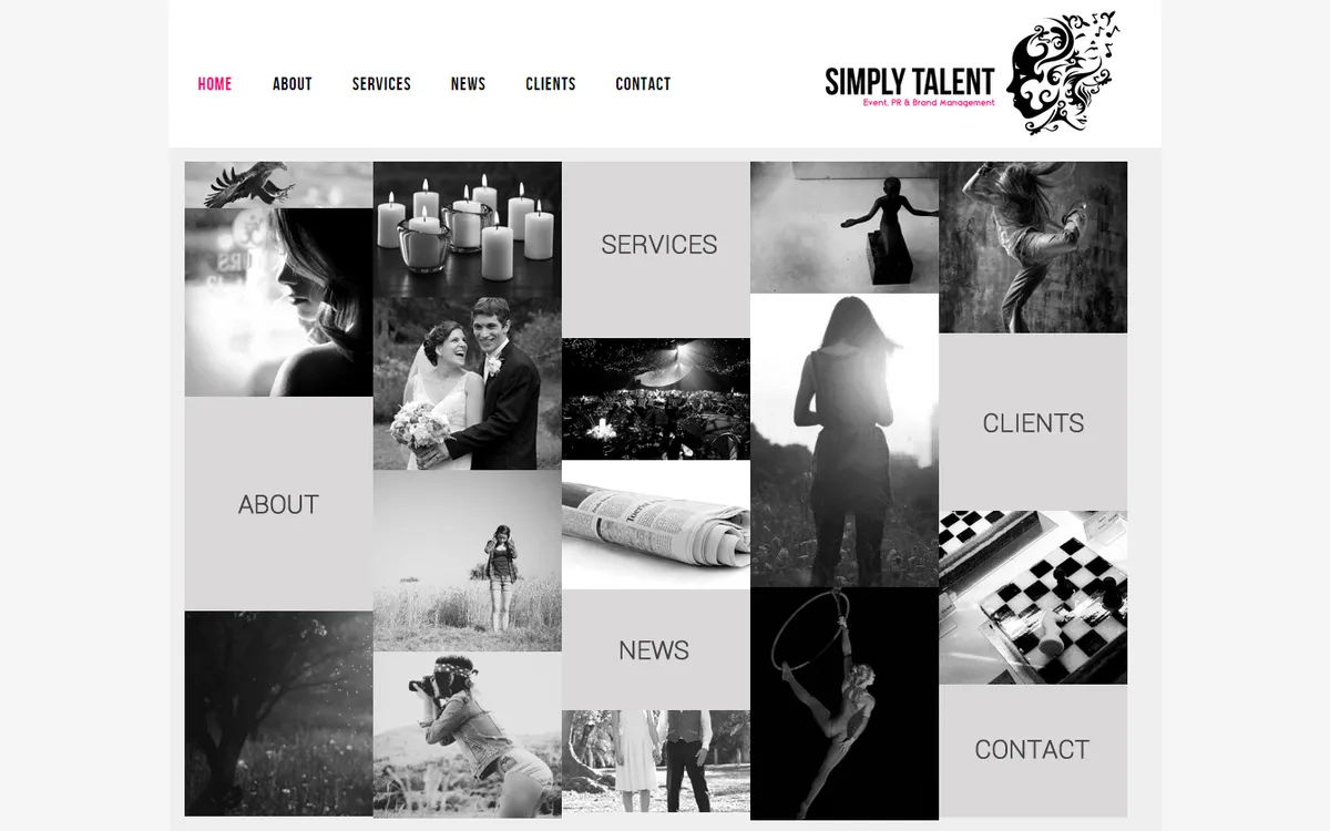 Simply Talent website designed and developed by AHL Technologies (Dubai, UAE)