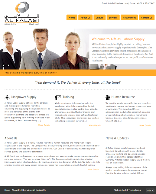 Al Falasi Labour Supply