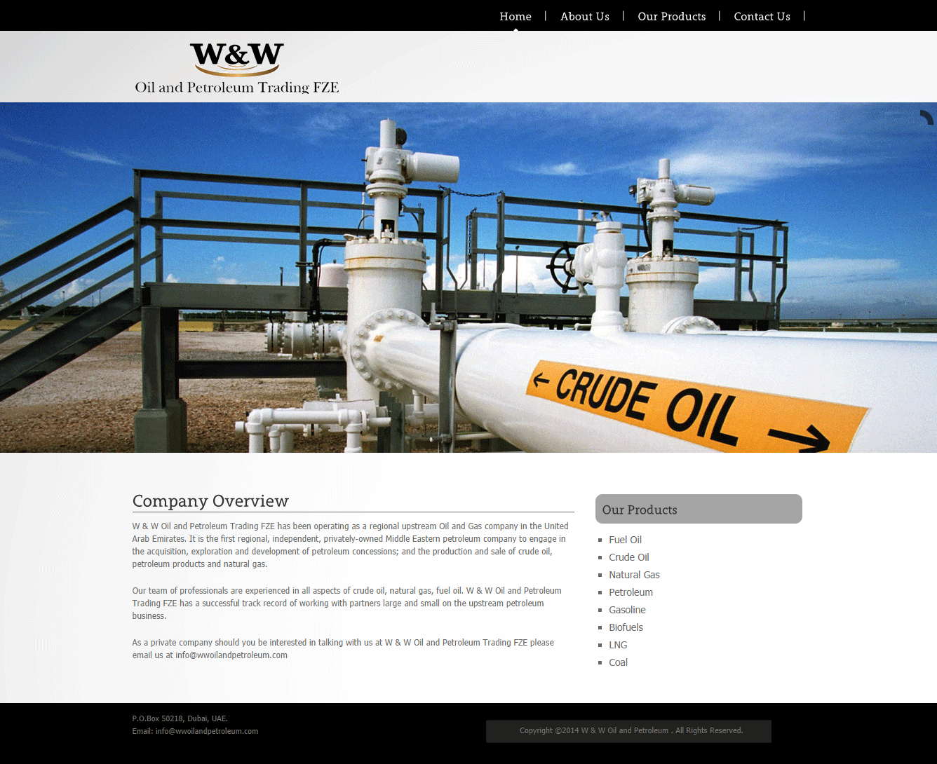 W & W Oil and Petroleum Trading FZE